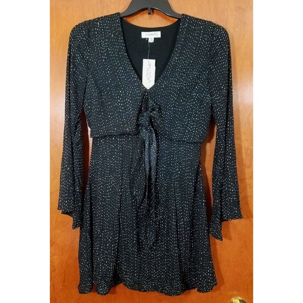 Moon & Sky Womens Black Dress Size Medium